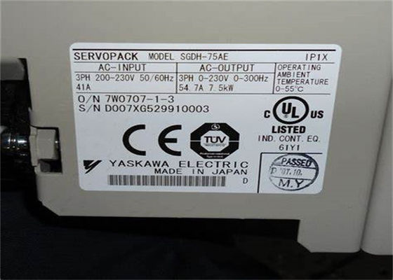Новый Yaskawa SGDH-75AE 200-230V сервоприводы в оригинальной коробке