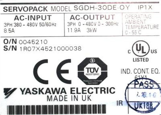 Yaskawa SGDH-30DE-OY Новый оригинальный сервоусилитель Sigma-II 400В