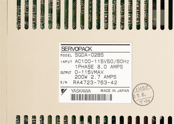 Япония Новый оригинальный сервоусилитель Yaskawa SGDA-02BS 115V 200W