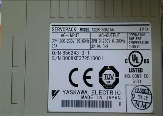Yaskawa SGDS-50A15A AC сервоусилитель 200В напряжение совершенно новый