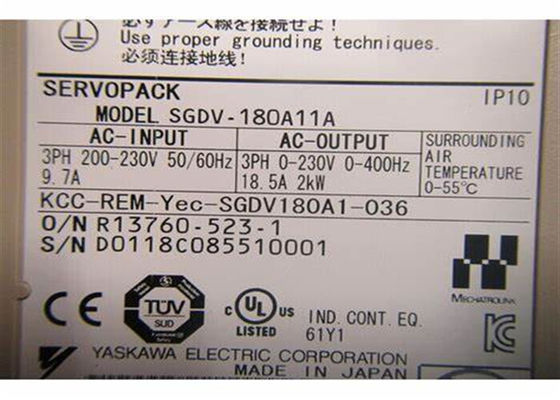 Бренд Yaskawa SGDV-180A11A AC сервоусилитель 200В Новый оригинальный