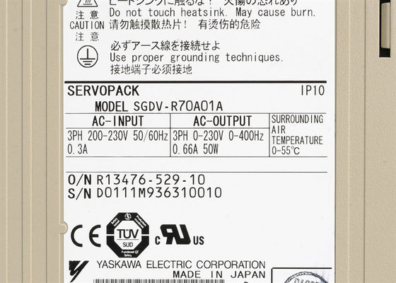 Yaskawa SGDV-R70A01A Сервоусилитель 220В Новый оригинальный в коробке