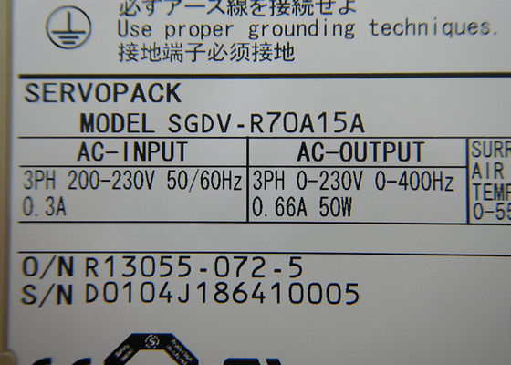 SGDV-R70A15A 200V Yaskawa Новый сервоусилитель переменного тока в оригинальной коробке
