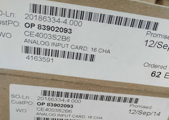 EMERSON DELTAV Аналоговая карта VE4003S2B6 CE4003S2B6 16CH избыточное питание