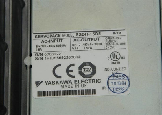 SGDH-15DE Yaskawa Sigma II Series AC сервоусилитель Новый в коробке
