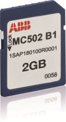 ABB MC502 1SAP180100R0001 AC500 SD-карта памяти распределенная автоматизация ПЛК
