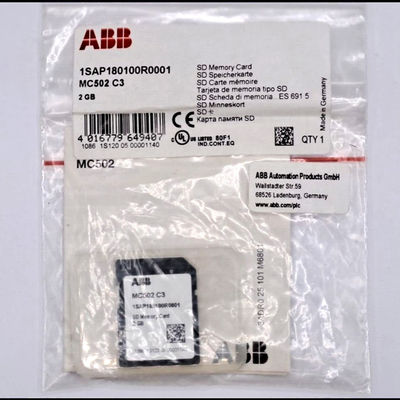 ABB MC502 1SAP180100R0001 AC500 SD-карта памяти распределенная автоматизация ПЛК