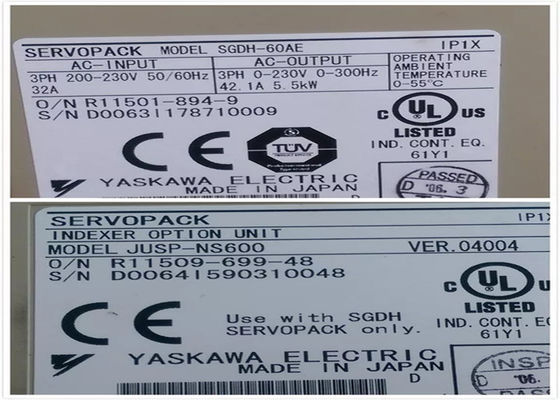 Yaskawa Sigma SGDH-60AE AC сервоприводы оригинальная коробка совершенно новая