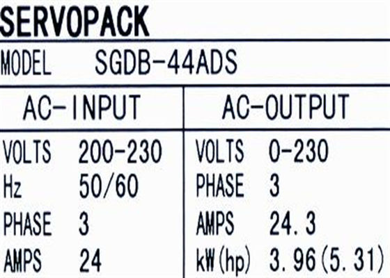 SGDB-44ADS Yaskawa Промышленные сервоприводы совершенно новый оригинальный