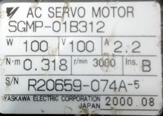 SGM-01B312 Бренд Yaskawa AC Servo Motor Новый оригинальный в коробке 100В