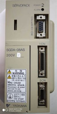 Yaskawa SGDE-08AS 1 Фаза 4.4A 200V 750W 1 HP Управление крутящим моментом скорости Сервоуправляющие AC