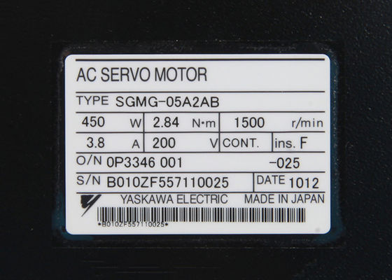 Яскава SGMG-05A2AB Сервомотор 1500 оборотов в минуту