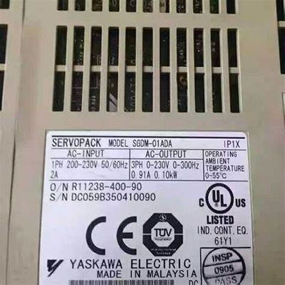 Yaskawa SGDM-02BD 100V однофазный 0,20 кВт сервопривод и управление положением