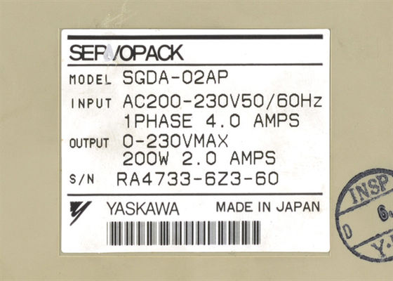 Сервоприводы Yaskawa Sigma Series SGDA-02AP Новые в оригинальной коробке