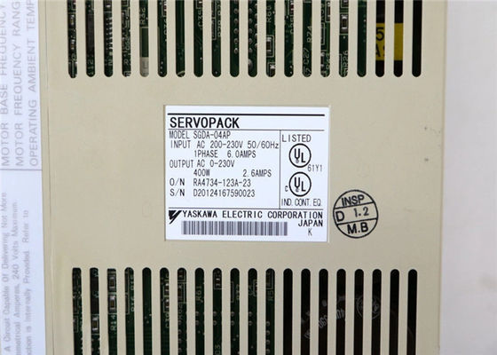 SGDA-04AP Yaskawa Servo Drives совершенно новый в оригинальной коробке 200В