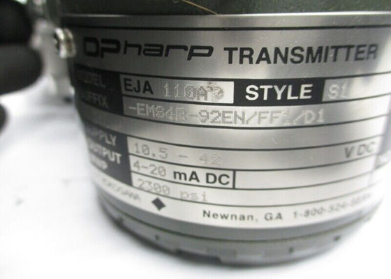 Йокогава EJA110A-EMS4B-92EN/FF1/D1 10.5-42VDC 3/4 NSNP передатчик давления