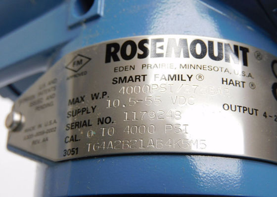ROSEMOUNT 3051TG4A2B21AB4K5M5 NSMP Передатчик давления 10.5-55VDC