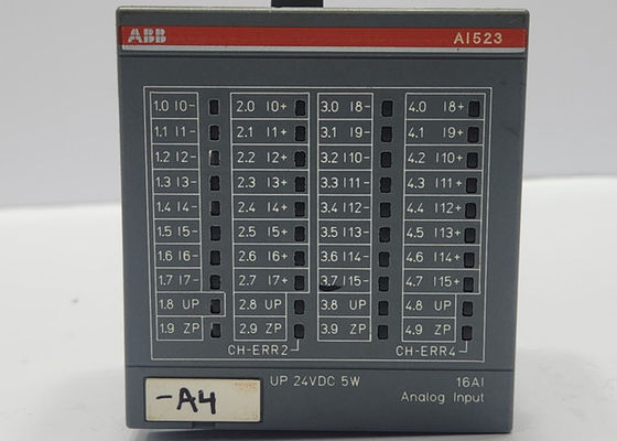ABB AI523 1SAP250300R0001 AI523: S500 Аналоговый входный модуль 16 AI: U, I, RTD, DI. 13 Бита включительно 1-проводной сигнал