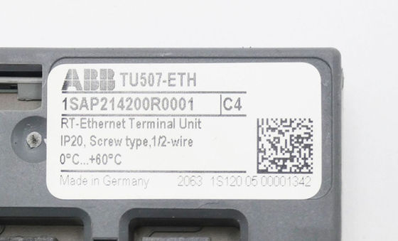 ABB TU507-ETH 1SAP214200R0001 Интерфейсный терминал для протоколов Ethernet
