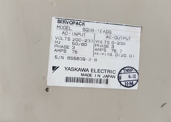 SGDB-1EADG Сервоприводы марки Yaskawa Новые в оригинальной коробке 200 В