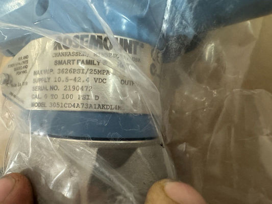 ROSEMOUNT 3051CD4A73A1SKDL4M5 Дифференциальный передатчик давления 0-100 PSI D