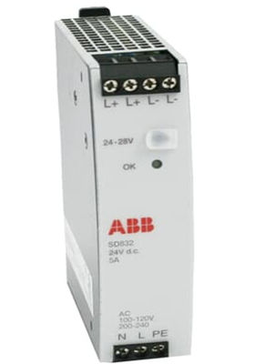 ABB 3BSC610065R1 SD832 Электроснабжение 24VDC 5A 100-120/200-240 В 0,45 кг