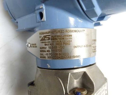 ROSEMOUNT 3051CD2A22A1AS1B4M5 ТРАНСМИТЕР давления 10,5-55 VDC