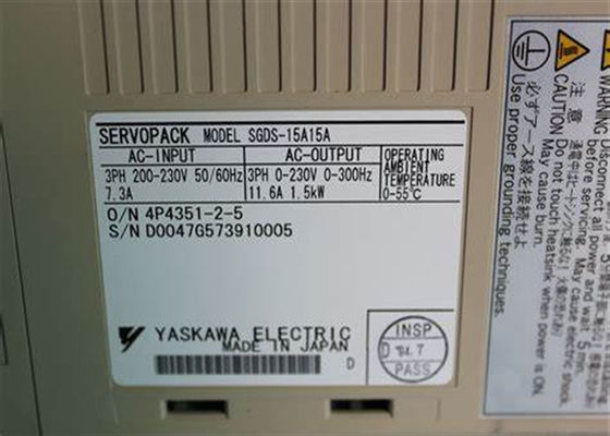 Японская Yaskawa SGDS-15A15A Сервоприводы Новые в оригинальной коробке