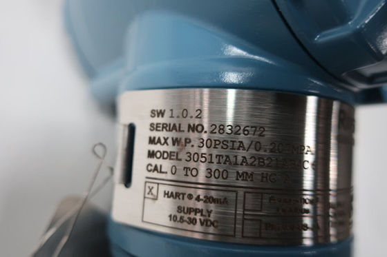 Розомаунт 3051TA1A2B21AB4C6 Передатчик давления 0-300mm-hg 10,5-30v-dc