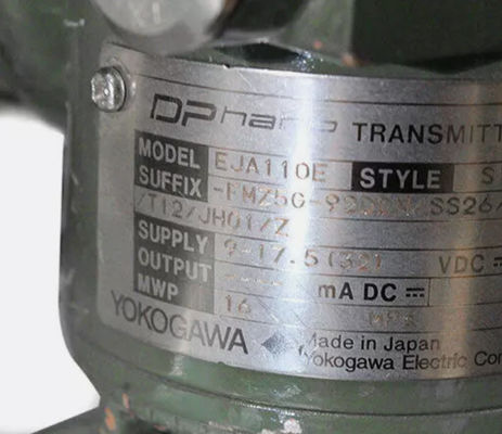 Yokogawa EJA110E-FMZ5G-92DDN/SS26/A/T12/JH01/Z Передатчик давления и температуры