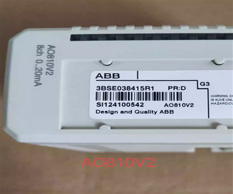 ABB AO810V2 3BSE038415R1 Аналоговый выходной модуль Центральный блок обработки