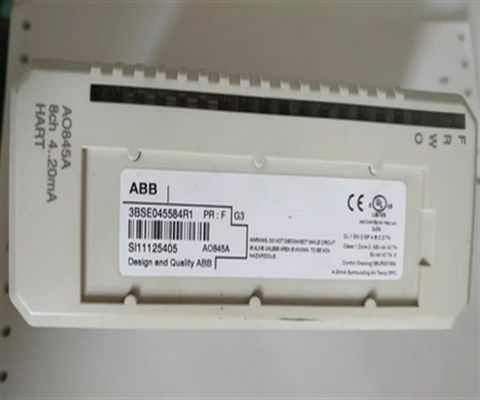 ABB 3BSE045584R1 AO845A Аналоговый выходный избыточный или единственный избыточный модуль питания