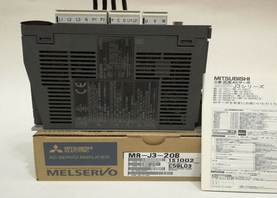 Mitsubishi Melservo MR-J3-20B Промышленный сервопривод переменного тока 200 Вт Выход 170 В 1.5 А Вход 200-230 В