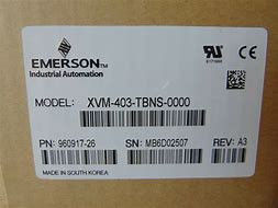 Emerson XVM-403-TBNS-0000 Промышленный сервомотор Новый оригинальный