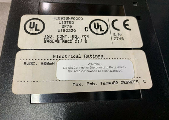GE Fanuc HE693SNP900 Продукт автоматизации Horner Electric PLC I/O