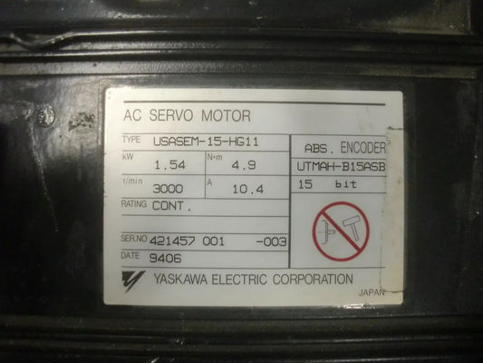 USASEM-15-HG11 Yaskawa AC 1540W Промышленный сервомотор оригинальный
