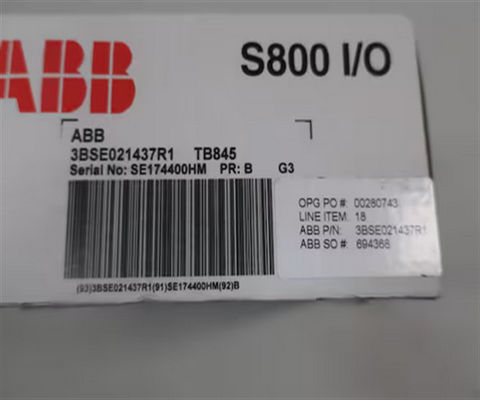 Abb 3BSE021437R1 TB845 S800 Двухмодульный выходный модуль автобуса