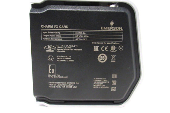 KL2101X1-BA1 Emerson DeltaV Charm Входно-выходной карты Fisher Rosemount Systems