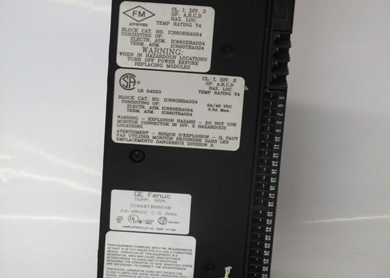 IC660BBA024 Блок ввода/вывода из серии ввода/вывода GE Fanuc Genius, номинальное напряжение 24/48 VDC