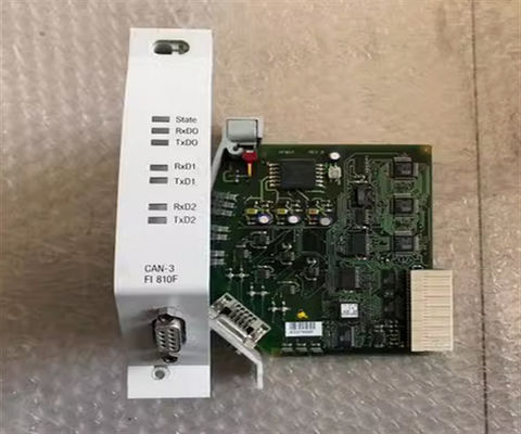Модуль полевой шины ABB FI810F CAN, ABB AC 800F Испытание положительное