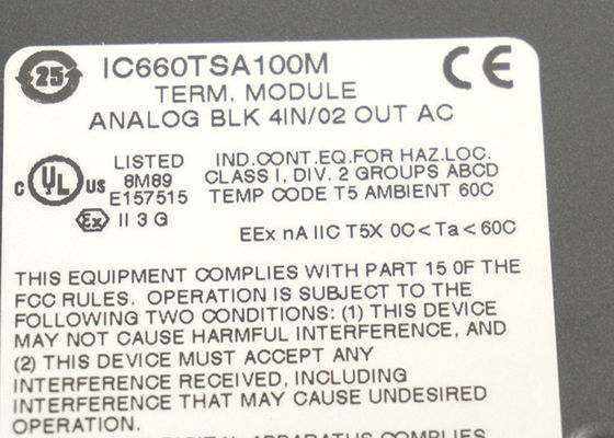 Терминалная сборка GE Fanuc IC660TSA100 - это терминалная сборка блока В/В.