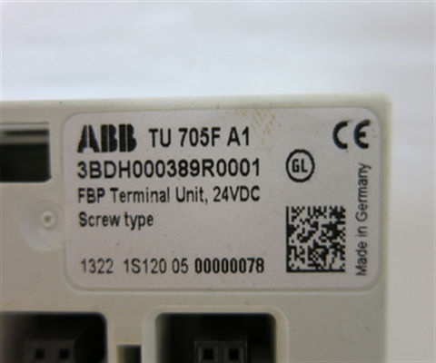 TU705F 3BDH000389R0001 FBP терминальный блок 24 VDC ABB