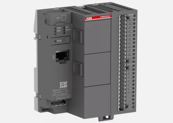 Процессорный модуль ABB PM5032-T-ETH. Память 2MB. 12 DI 24VDC. 8 DO 24VDC 0.5A. 2 DC 24VDC.