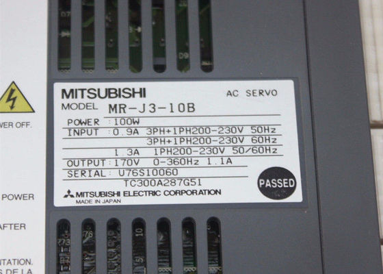 Усилитель перемещения 100W сервопривода AC серии MR-J3-10B Mitsubishi Electric MELSERVO MR-J3 промышленный