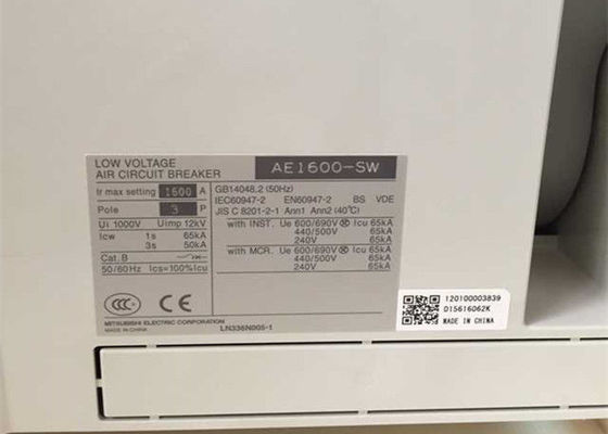 MITSUBISHI 1600A ACB AE1600-SW Низковольтный функциональный воздушный выключатель 3P