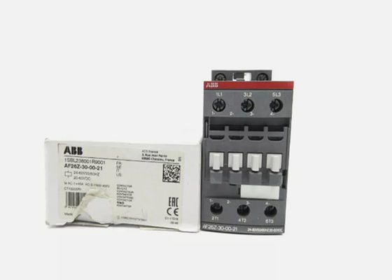 ABB AF26Z-30-00-21 AF26Z-30-00-21 представляет собой 3-полюсный - 690 V IEC или 600 UL контактор с винтовыми терминалами