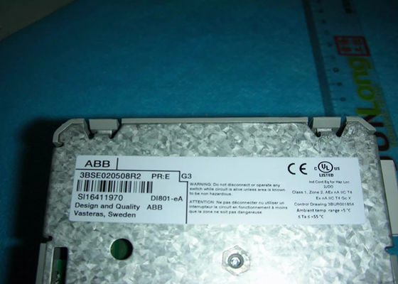 ABB 3BSE020508R2 DI801-eA Цифровой вход 24V 16 ch 1x16 ch, номинальная изоляция.50V