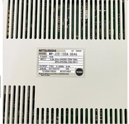 AC SERVO DRIVER MR-J2S-100A-S046 3-фазный промышленный усилитель MITSUBISHI Melservo
