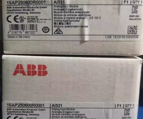 ABB 1SAP250600R0001 Аналоговый вход RTD 8AI Модуль AI531