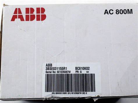 3BSE031155R1 BC810K02 Модуль связи ABB Новая оригинальная коробка